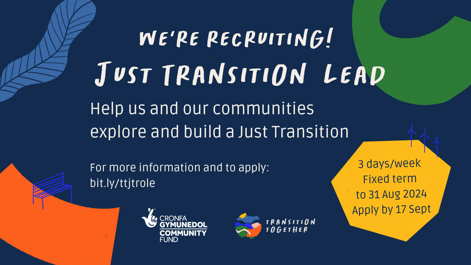 We’re recruiting – Just Transition Lead